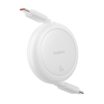 USB-C Кабель Baseus Free2Pull Mini Charging+Data 60W 1m - Moon White