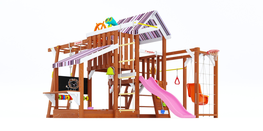 Детская площадка Савушка Тусун - 14 (розовый)