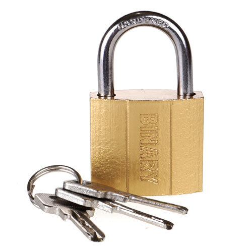 ЗАМОК НАВЕСНОЙ BINARY 50ММ