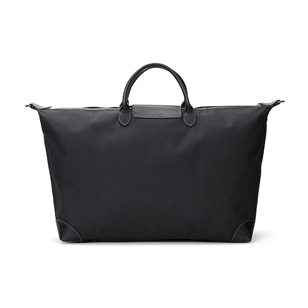 LONGCHAMP Boxford Fabric Travel Bag Unisex Black
