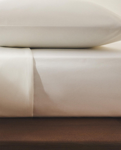 Zara Home - Простыня с ситцевой резинкой, высота 30 см (вес 200 нитей), белый, 160х200х30 см