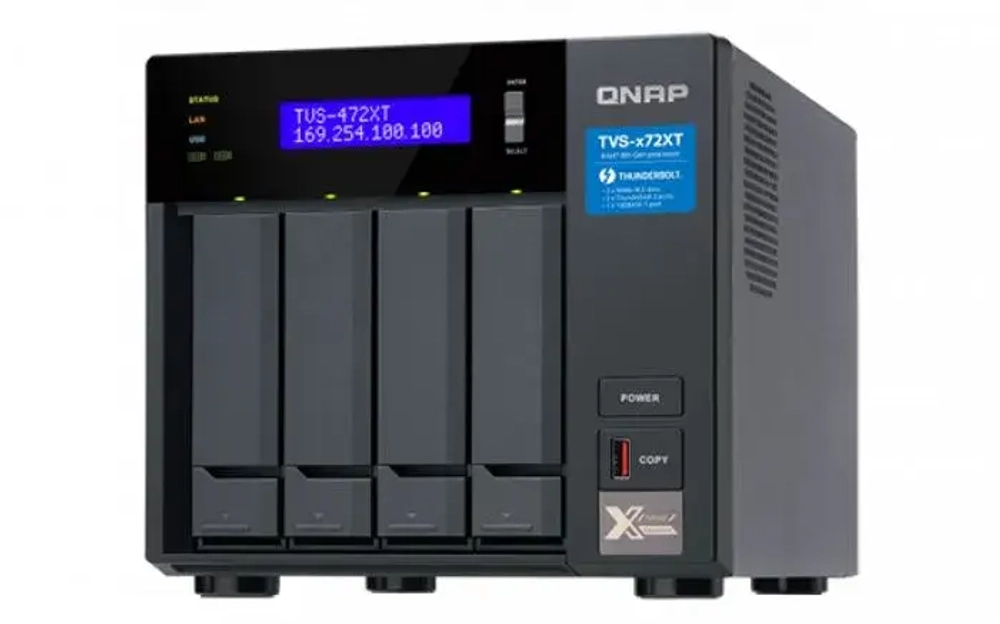 Сетевой накопитель QNAP  TVS-472XT-PT-4G