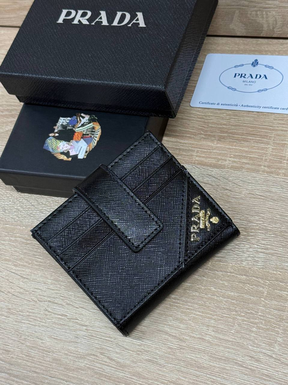 Визитница Prada