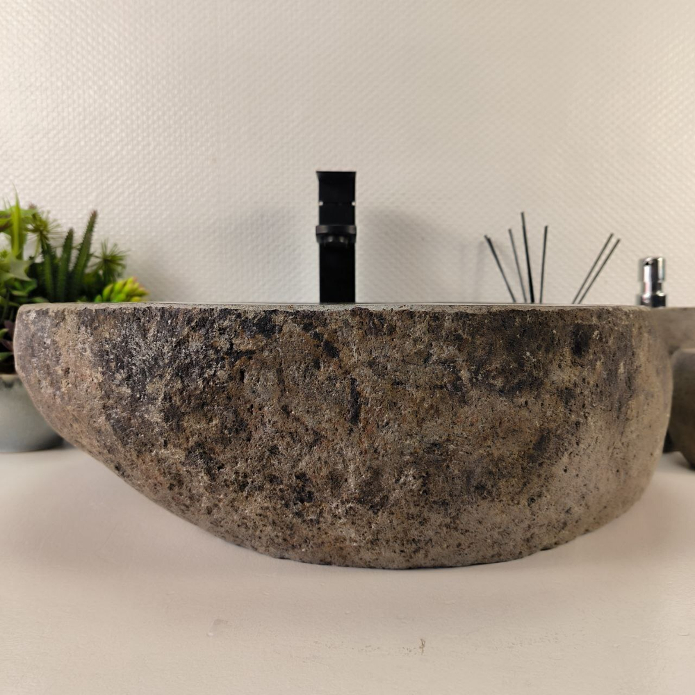 Раковина из речного камня RS-65394 51*43*15 0857