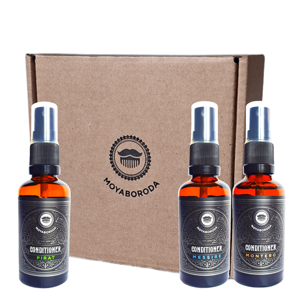 Миди-набор #02 (3 Кондиционера: Pirat 15ml + Messire 15ml + Montero 15ml)