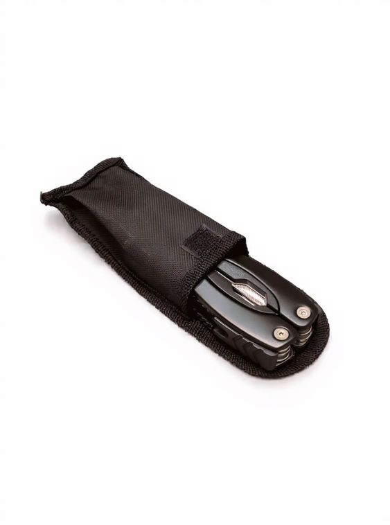 Армейский мультитул 12в1 плоскогубцы нож отвертка Черный