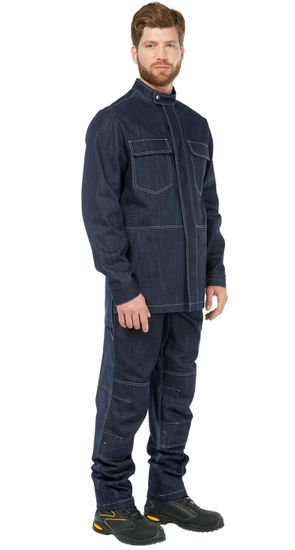 Костюм сварщика "Воркшоп" брюки (синий)
