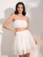 Юбка из шитья на резинке