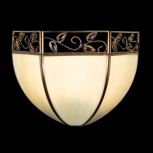 Citilux Шербург-2 CL440411 Бра витражное Бронза