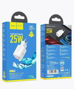 Сетевое зарядное устройство HOCO N19 1Type-C 25W 3A QC2.0/QC3.0