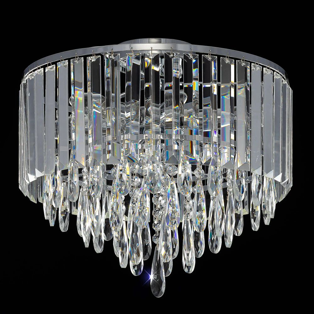 Citilux LEONNA CL320161 Люстра хрустальная Хром