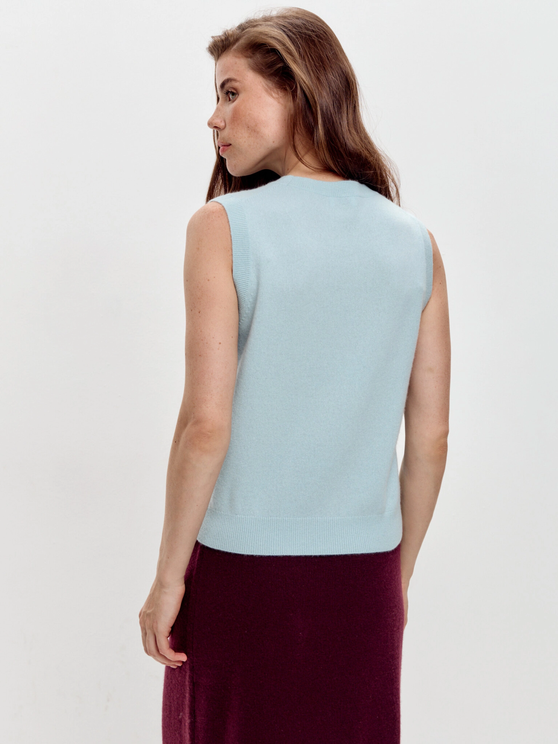 Кашемировый топ