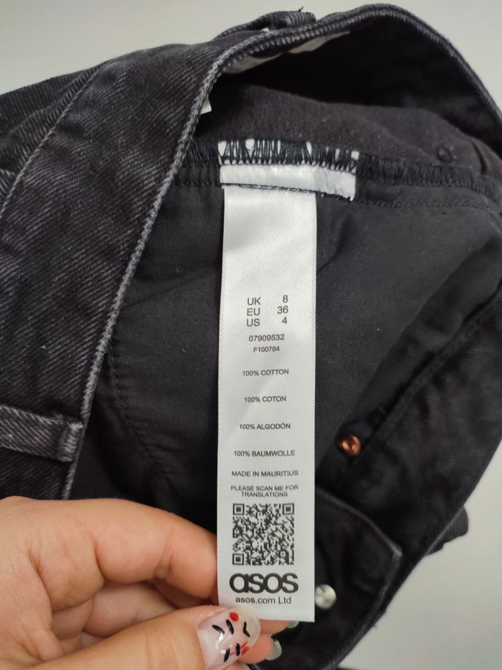 Юбка Asos темная 42 размер