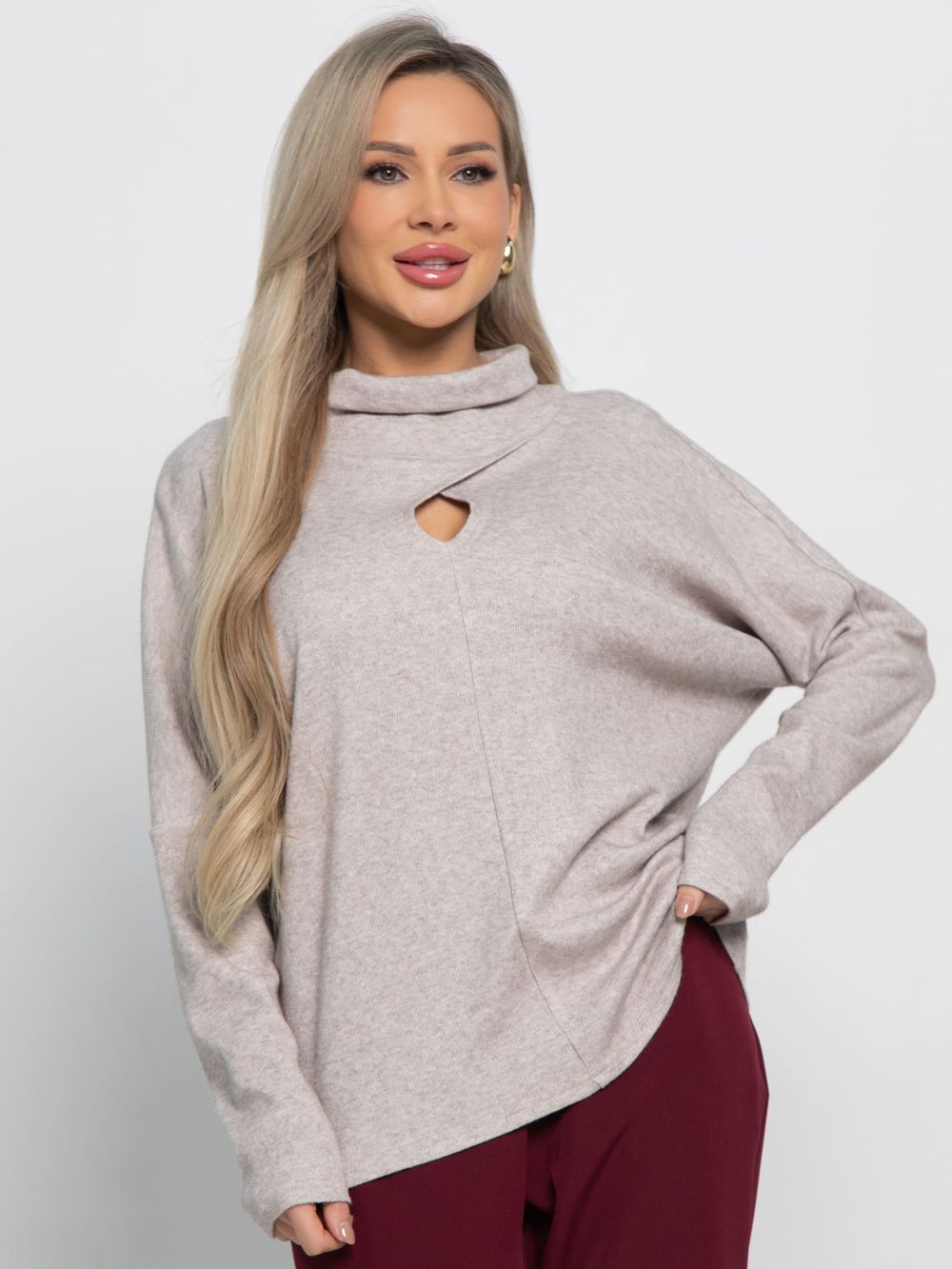 Джемпер Тринити НЬЮ (бежевый) Б15160-1М LT Collection