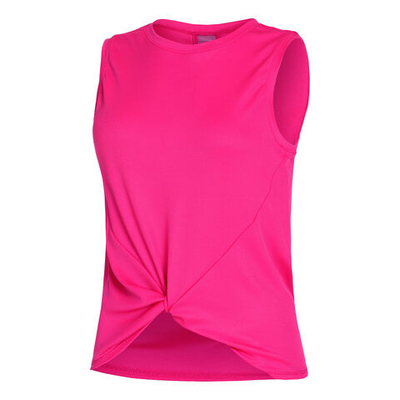 Женская теннисная майка Lucky in Love Twist Front Women - Pink