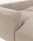 Диван 4-местный Blok с левым шезлонгом бежевый