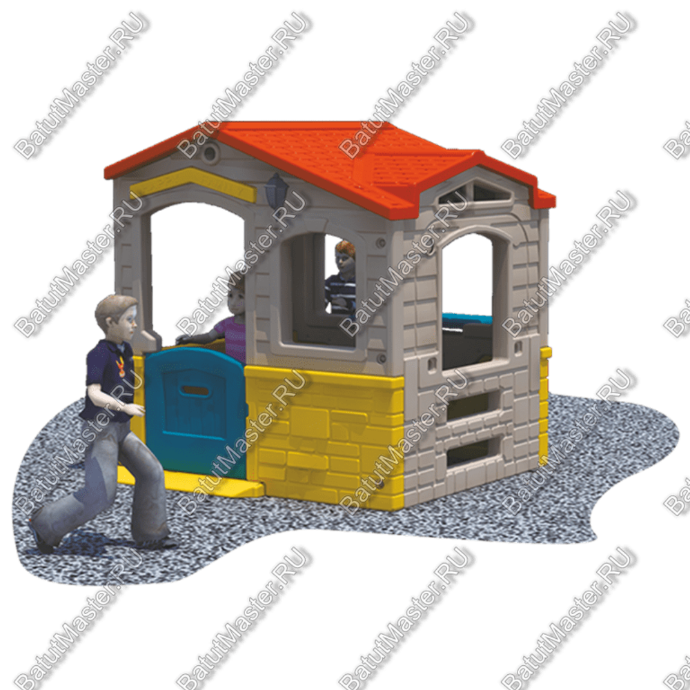 Игровой домик «Забава» — для детских игровых зон