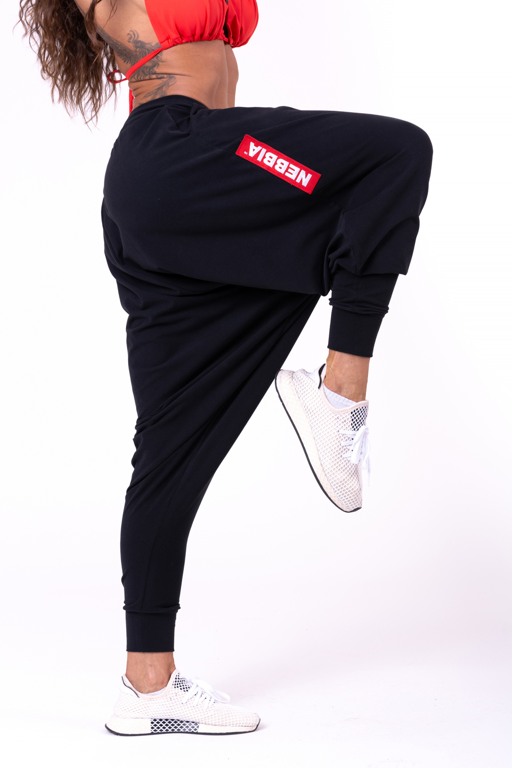 ШТАНЫ NEBBIA RED LABEL "ALADDINS" PANTS 668 BLACK