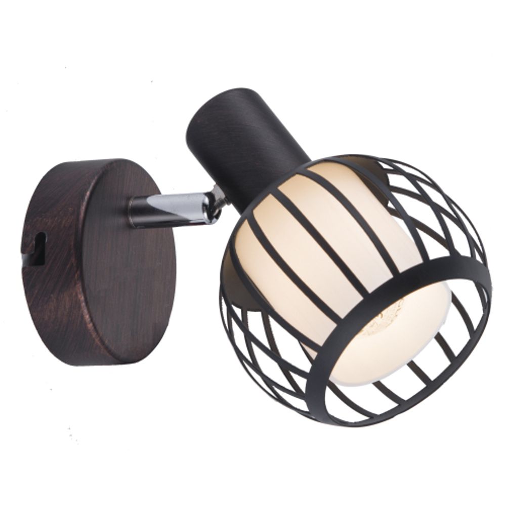 Светильник настенно-потолочный спот Rivoli Enio 7032-701 1 х E14 40 Вт поворотный уценка | Rivoli