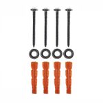 Держатель для угловых шлифмашинок до 125мм, настенный, с крючками, черный REXANT