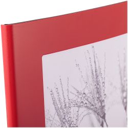 Фоторамка Image Art 6015-4R металлическая выгнутая красная 10х15 | Image Art