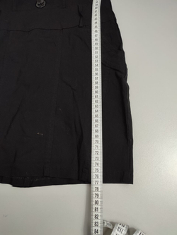 Юбка черная на лямках 40 размер