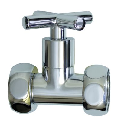 Кран для ПС ПРЯМОЙ  1"г х 1"г КРЕСТ ViEiR  (30/1пар)