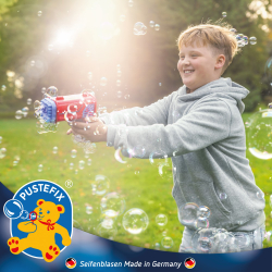 Метатель мыльных пузырей Pustefix Bubble Party Bazooka 869642 с жидкостью 250 мл от 4 лет — фото 8