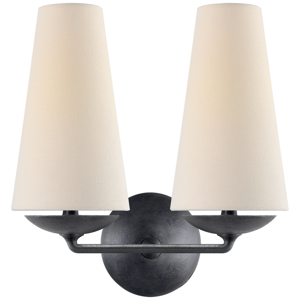 Настенный светильник Visual Comfort Fontaine Double Sconce