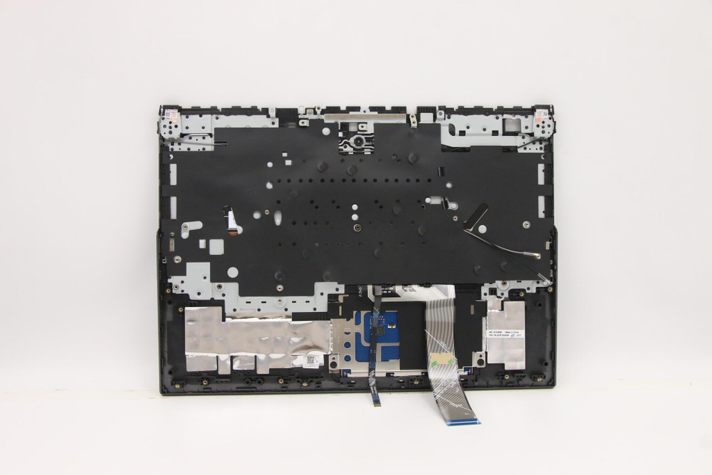 Верхняя панель с клавиатурой (топкейс) для ноутбука Lenovo Legion 5 Pro-16ITH6H с подсветкой, серая , раскладка - русская (5CB1D05408)