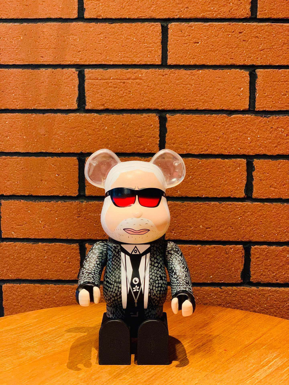Bearbrick Karl Lagerfeld 1000%