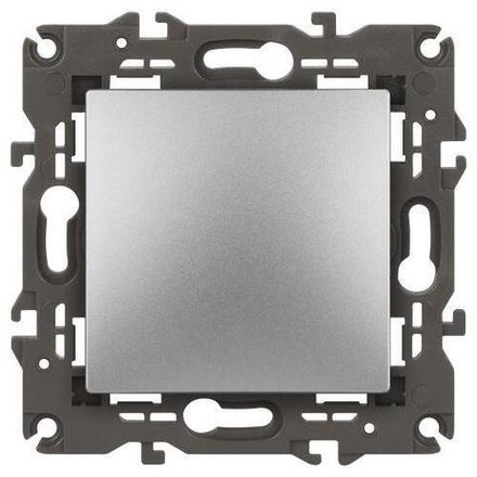 Выключатель 1-кл. СП Elegance 14-1101-03 10А IP20 250В 10AX механизм алюм. Эра Б0034210