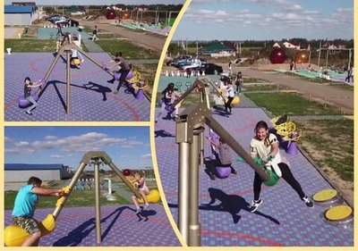 Уличная карусель "Аватар"