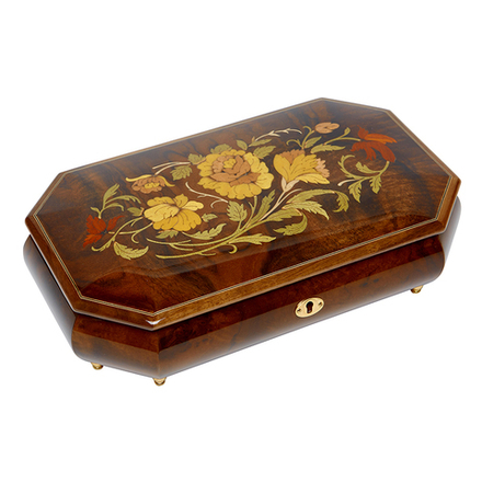 Шкатулка для ювелирных украшений музыкальная, арт. AW-02-051 от Artwood, Италия