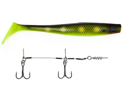 Виброхвост LJ 3D BBS Series KUBIRA SWIM SHAD 9,0in (22,86)/PG21 1шт.+Stinger L