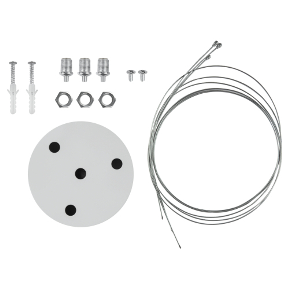 Светильник LED ЭРА Geometria SPO-122-W-40K-066 Hexagon 66Вт 4000К 5300Лм 800*800*80 белый подвесной драйвер внутри