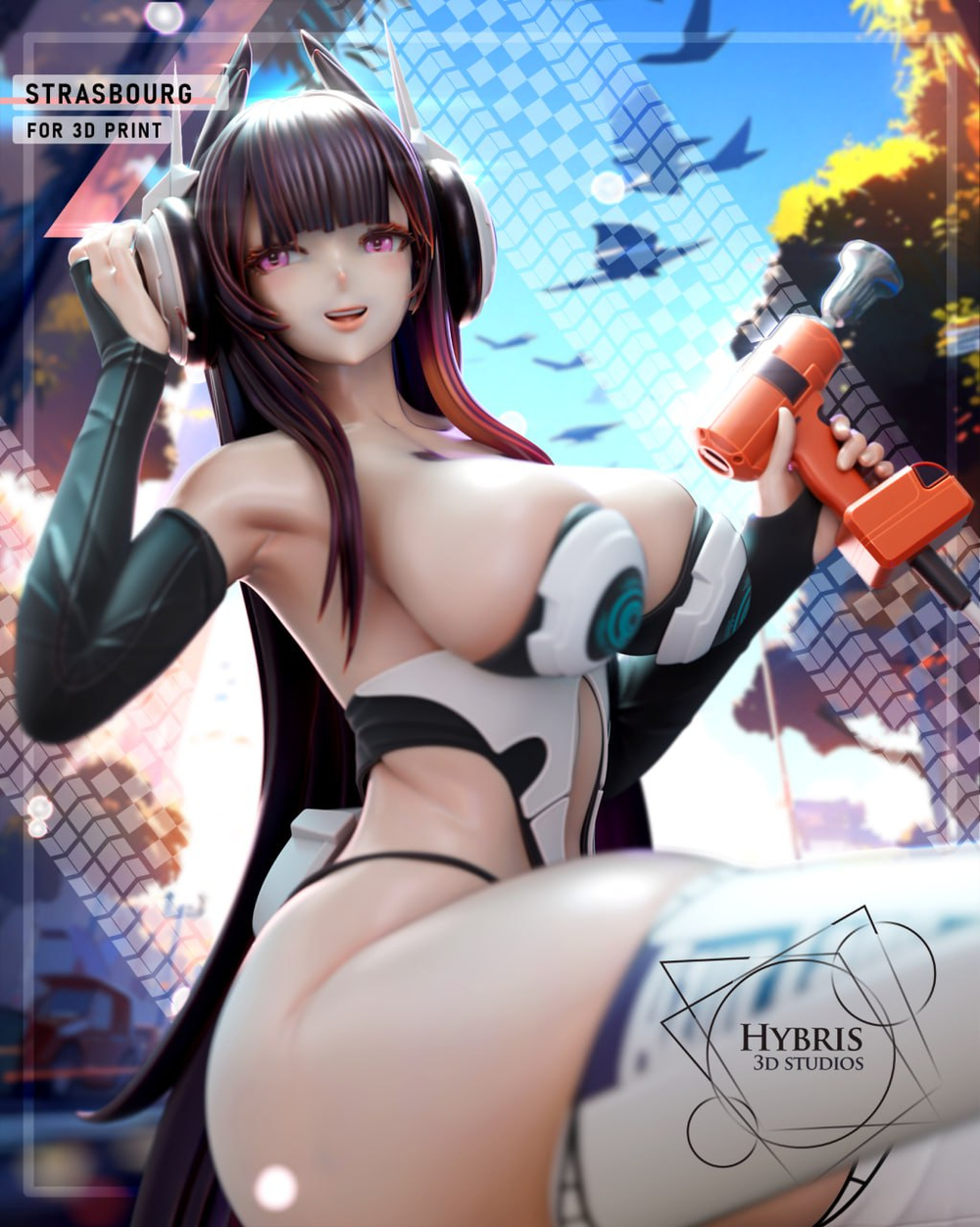 фигурка Azur Lane страсбург