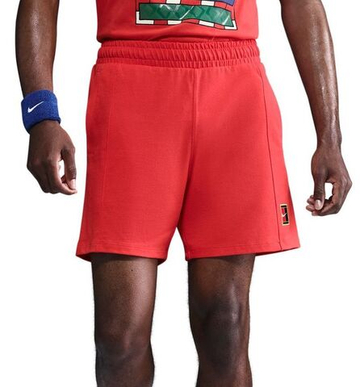 Мужские теннисные шорты Nike Court RG Dri-FIT Heritage Tennis - светло-красный