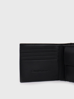 Кошелек Calvin Klein Monogram Logo Hardware Bifold Wallet Black