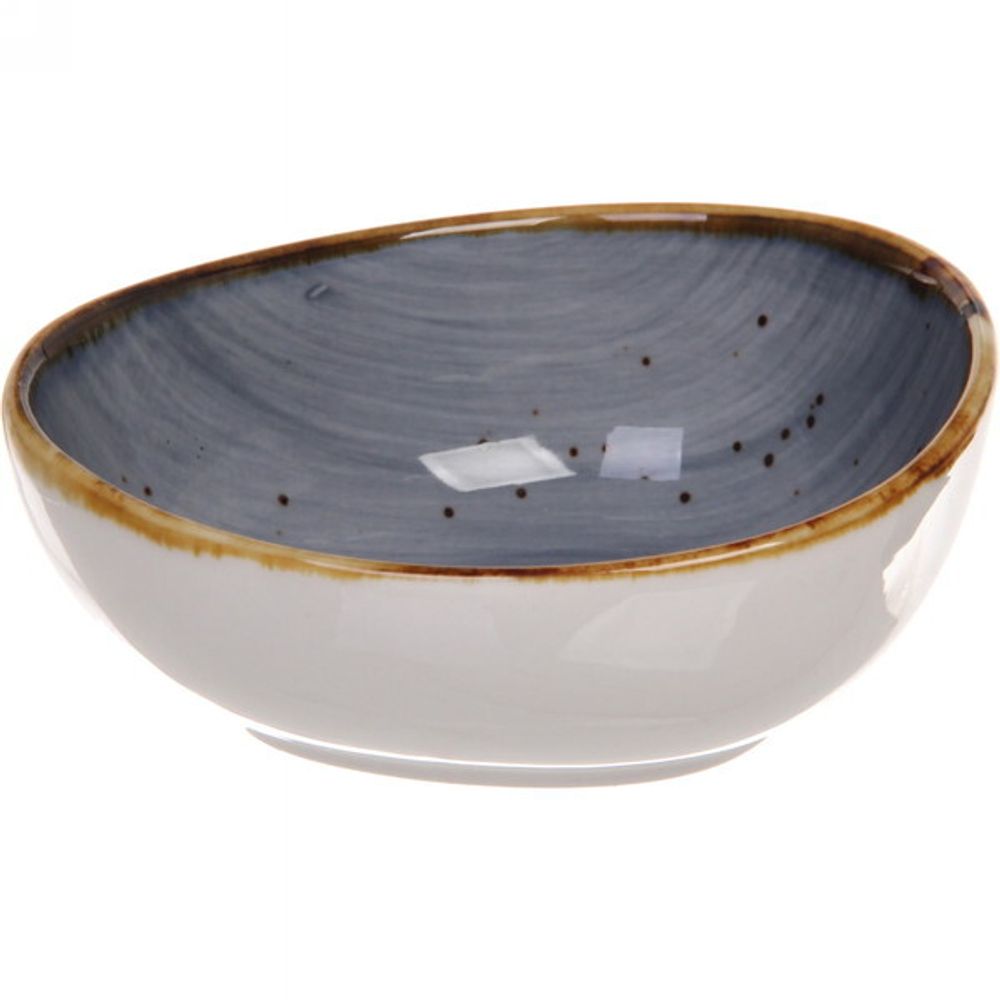 Салатник керамический «Corsica blue» 10*7,5*4см