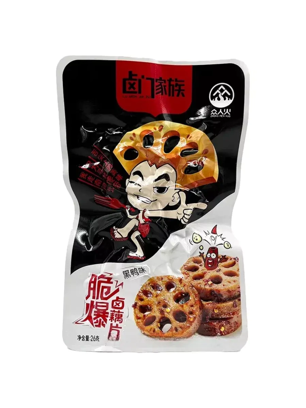 Хрустящие ломтики лотоса со вкусом улитки 26 г * 20 шт