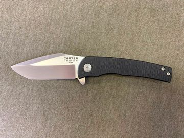 Складной нож Ontario Carter Trinity ONT/8877 c клинком из стали AUS-8A, рукоять G10