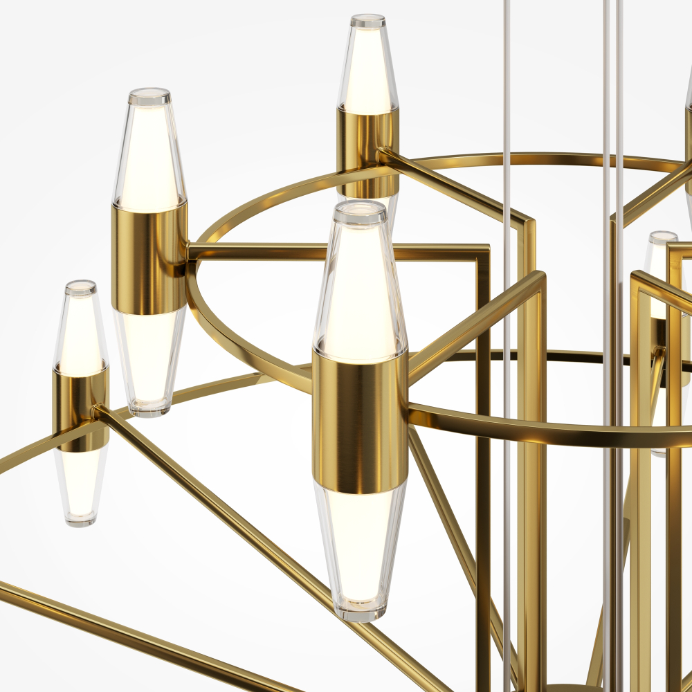 Подвесная светодиодная люстра Maytoni ARANA MOD401PL-L108BS3K