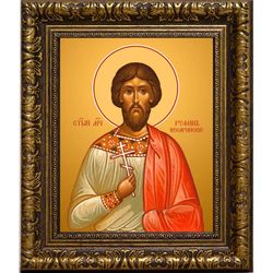 Руфин Кесарийский мученик. Икона на холсте.