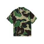 A Bathing Ape Abc Camo Open Collar Shirt
