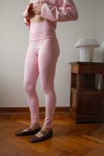 Легинсы с мягким поясом, Нежно-розовый