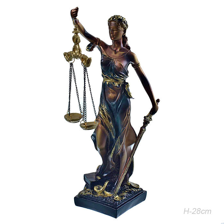 Статуэтка Фемида полистоун 28 см