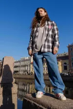 Купить Рубашка Creepy Clothing Танец серая Рубашка Creepy Clothing Танец серая