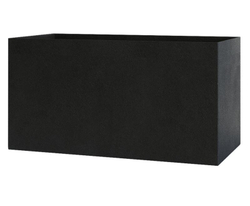 Кашпо Concretika Balcony 40x15x15 Nero