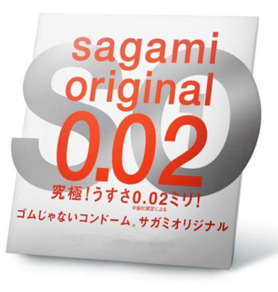 Презервативы Sagami Original 002 полиуретановые 1шт.